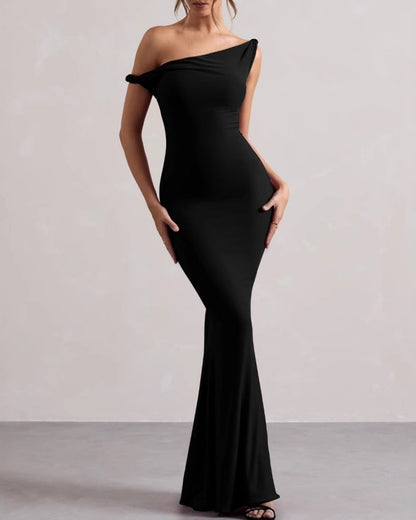ZARZII ™ | KAWAII ONE SHOULDER  BODYCON DRESS