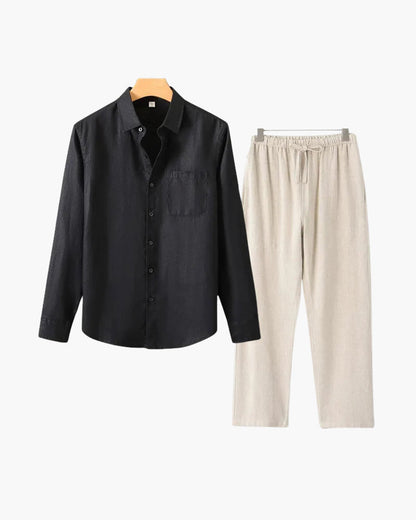 ZARZII ™ | MONACO FLEECE LINEN COMBO Old