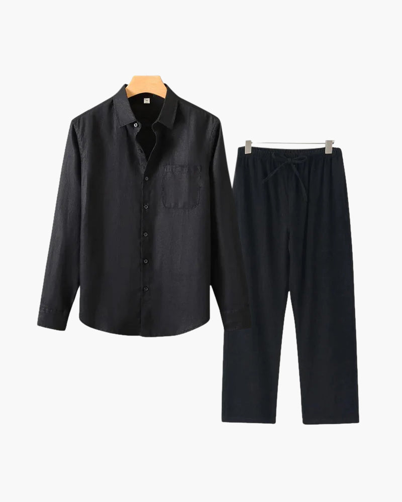 ZARZII ™ | MONACO FLEECE LINEN COMBO Old