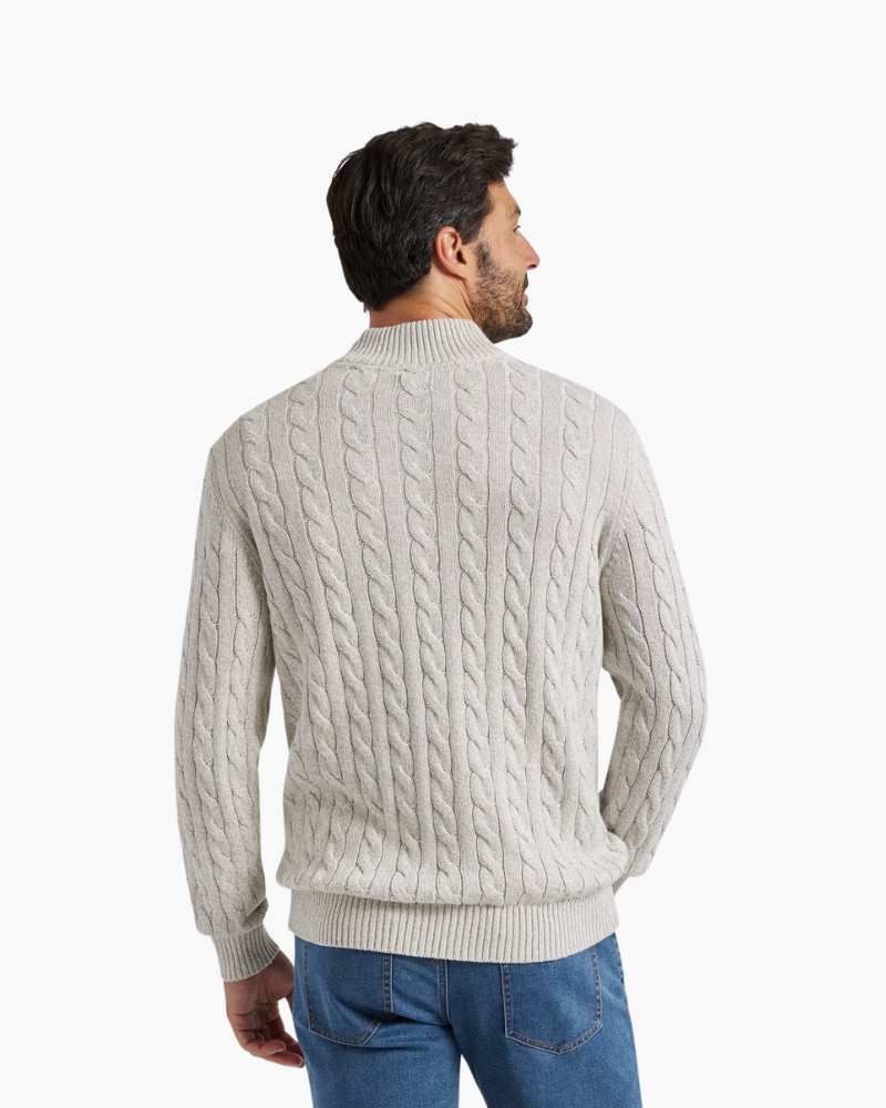 ZARZII ™ | VERBIER HALF ZIP SWEATER