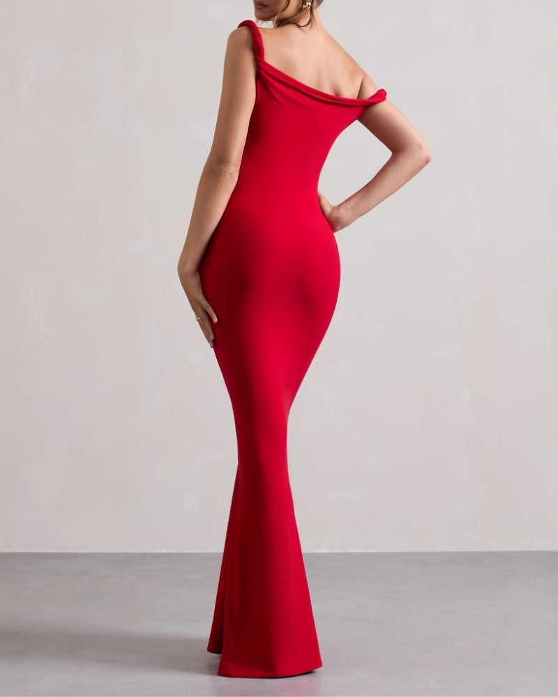 ZARZII ™ | KAWAII ONE SHOULDER  BODYCON DRESS