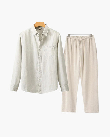 ZARZII ™ | MONACO FLEECE LINEN COMBO Old