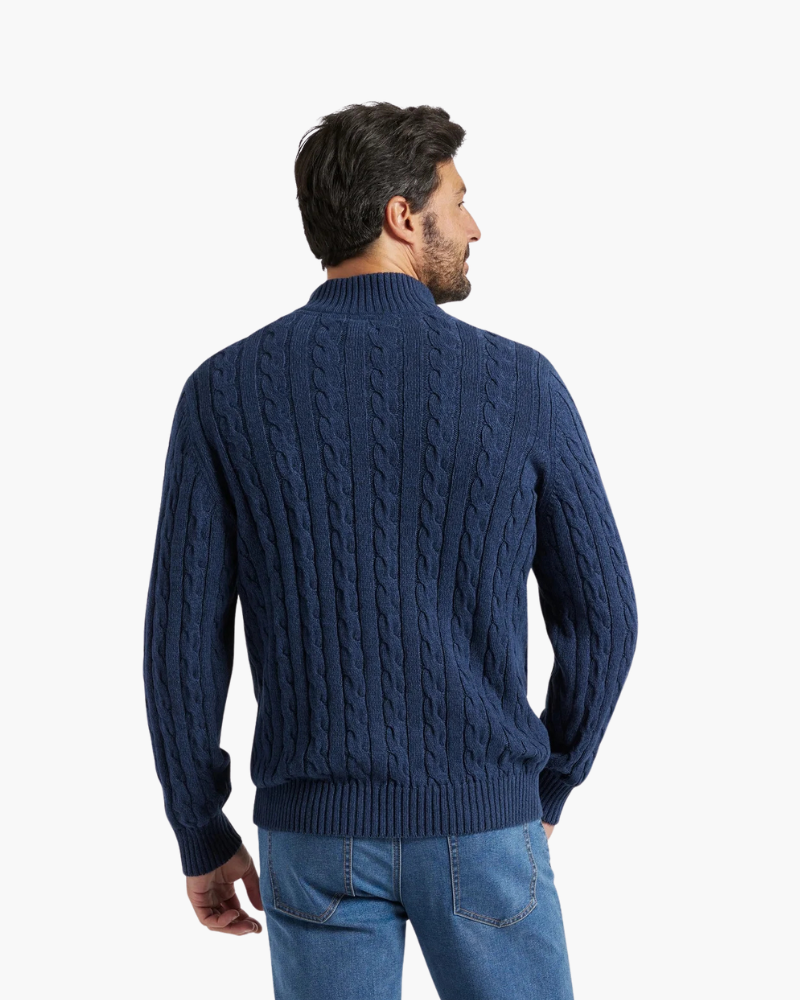 ZARZII ™ | VERBIER HALF ZIP SWEATER