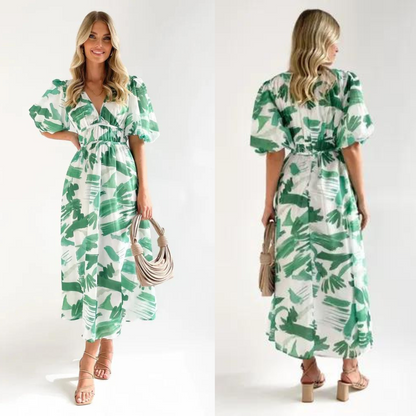 Evelyn's The Sandrine Elegance Midi Dress