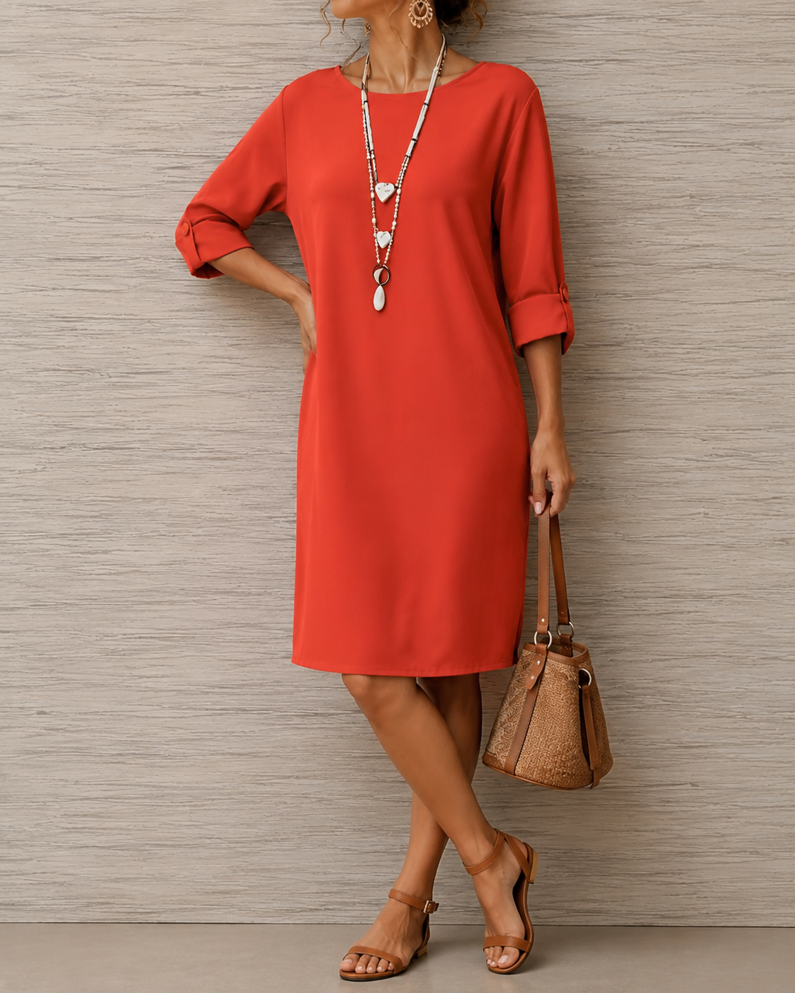 ODETTE™ | Robe Midi Fluide & Élégante - ZARZII