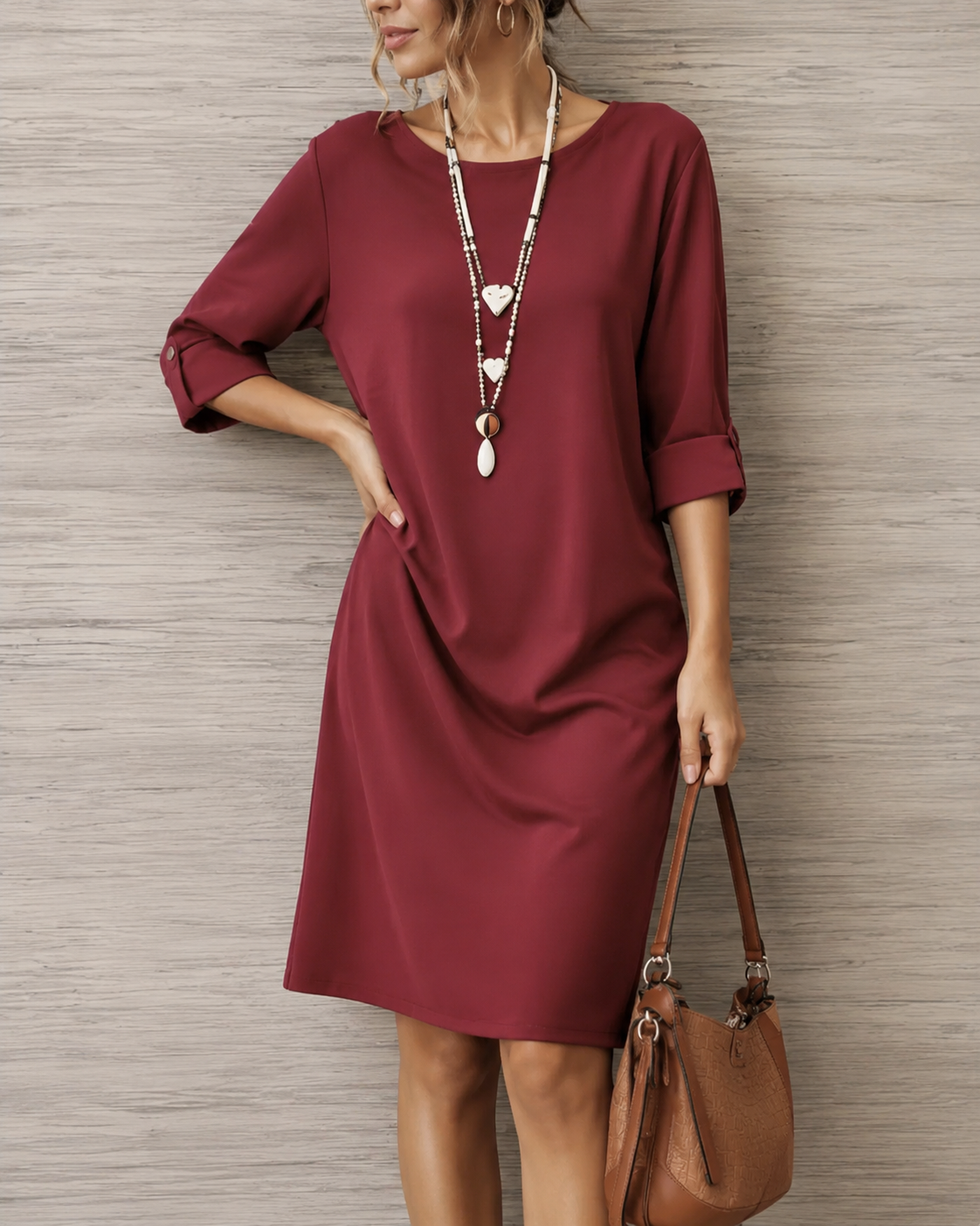 ODETTE™ | Robe Midi Fluide & Élégante - ZARZII