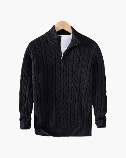 ZARZII ™ | VERBIER HALF ZIP SWEATER