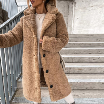 Eloise™ Stylish Soft Teddy Coat