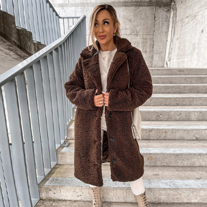 Eloise™ Stylish Soft Teddy Coat