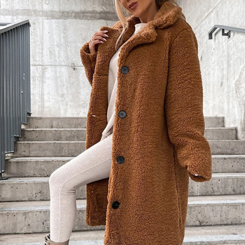 Eloise™ Stylish Soft Teddy Coat