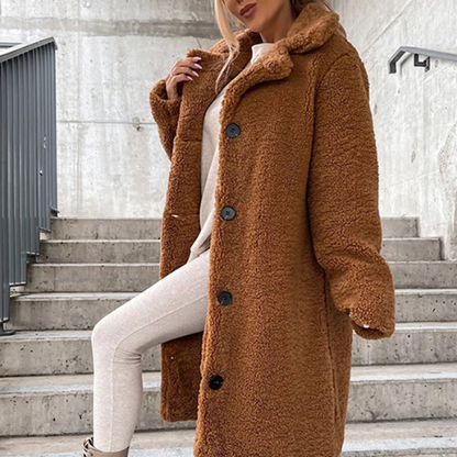 Eloise™ Stylish Soft Teddy Coat