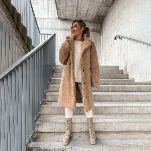 Eloise™ Stylish Soft Teddy Coat