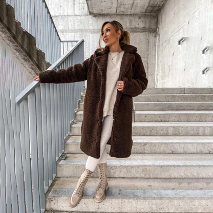 Eloise™ Stylish Soft Teddy Coat