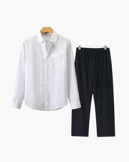 ZARZII ™ | MONACO FLEECE LINEN COMBO Old