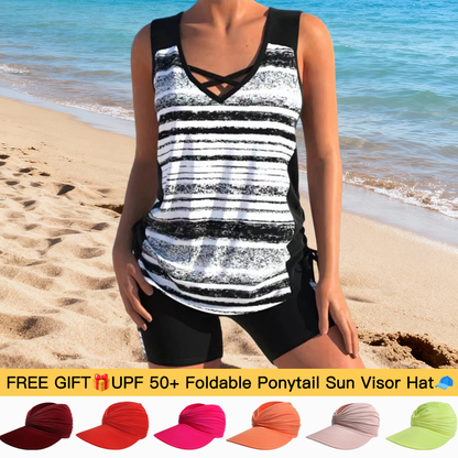 COCO ™ | Maillot de bain tankini imprimé à deux pièces