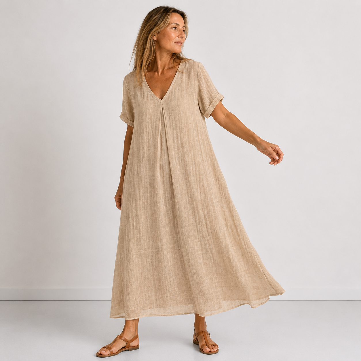 Ria™ | Robe Longue Fluide