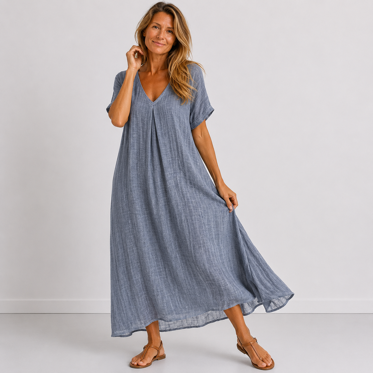 Ria™ | Robe Longue Fluide