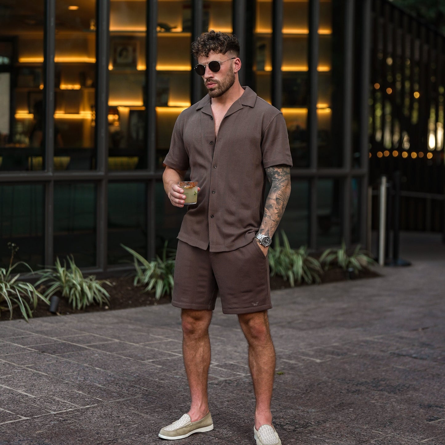 Marbella Shirt - Espresso