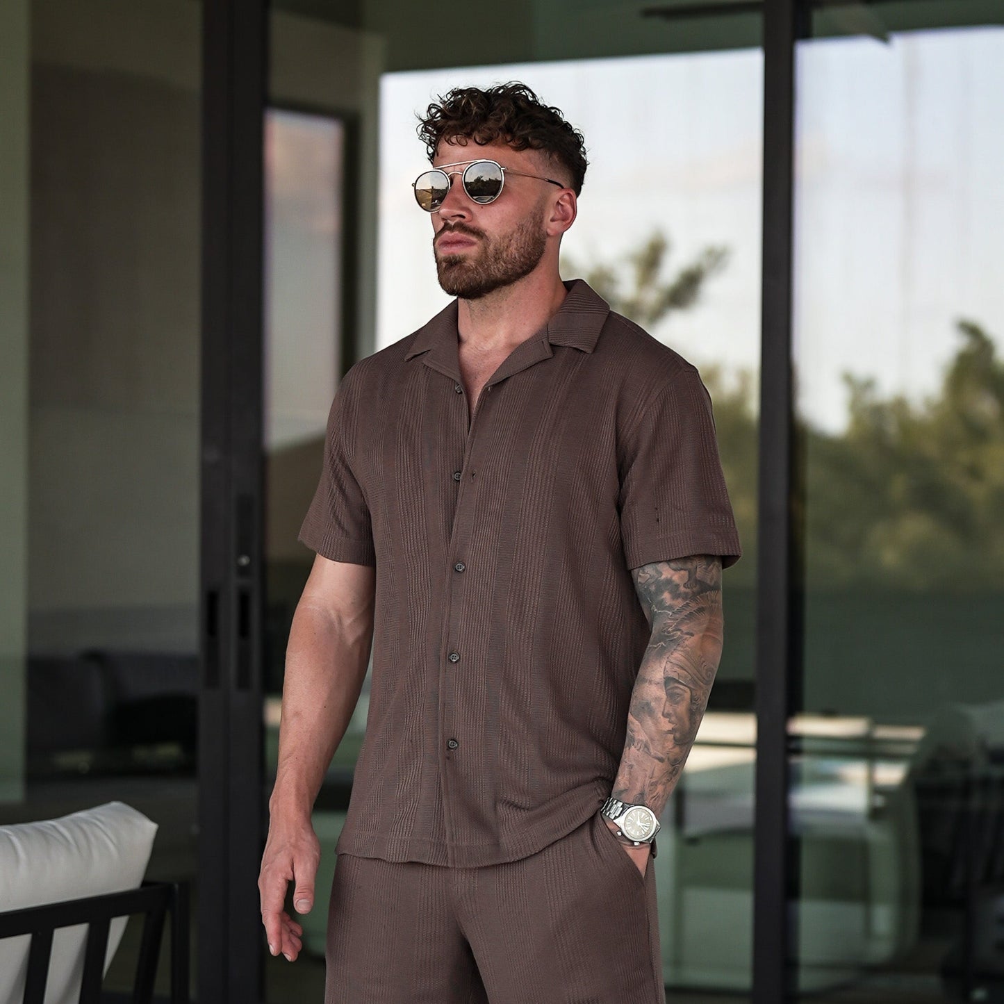 Marbella Shirt - Espresso