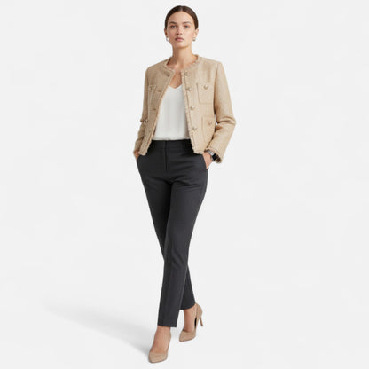 ZARZII ™ | HIMMEL WOMEN'S TWEED BLAZER
