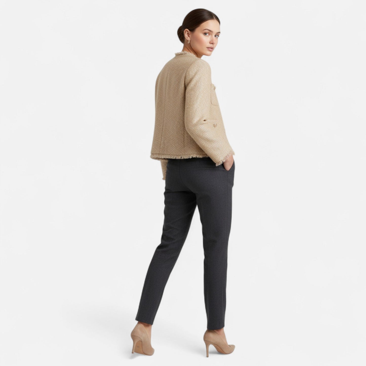 ZARZII ™ | HIMMEL WOMEN'S TWEED BLAZER
