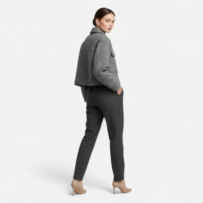 ZARZII ™ | WOMEN'S  ELEGANCE CLASSIC TWEED BLAZER