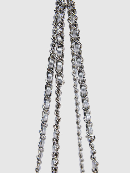 Chain Ruched Shoulder Bag