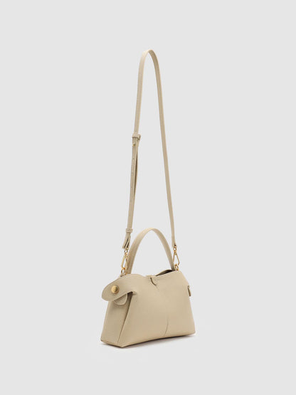 Faux Leather Handle Shoulder Bags