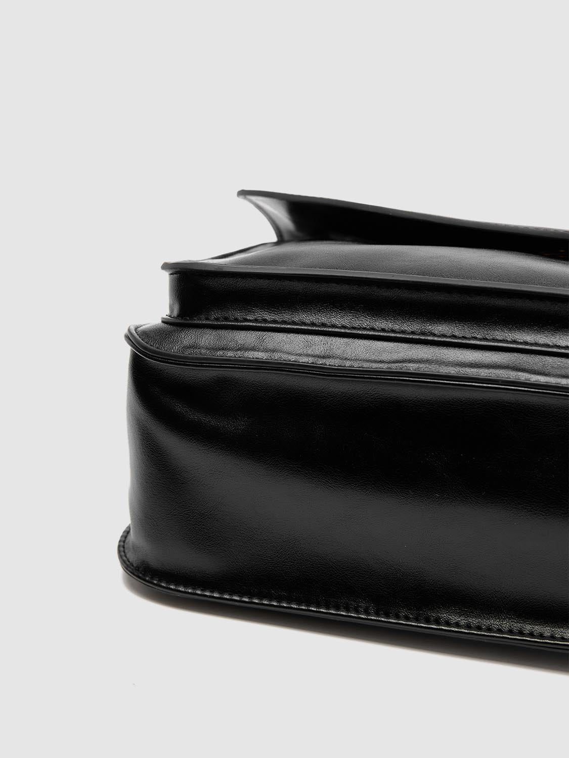 Faux Leather Handle Shoulder Satchel Bags