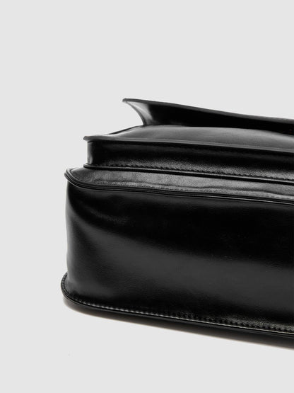 Faux Leather Handle Shoulder Satchel Bags