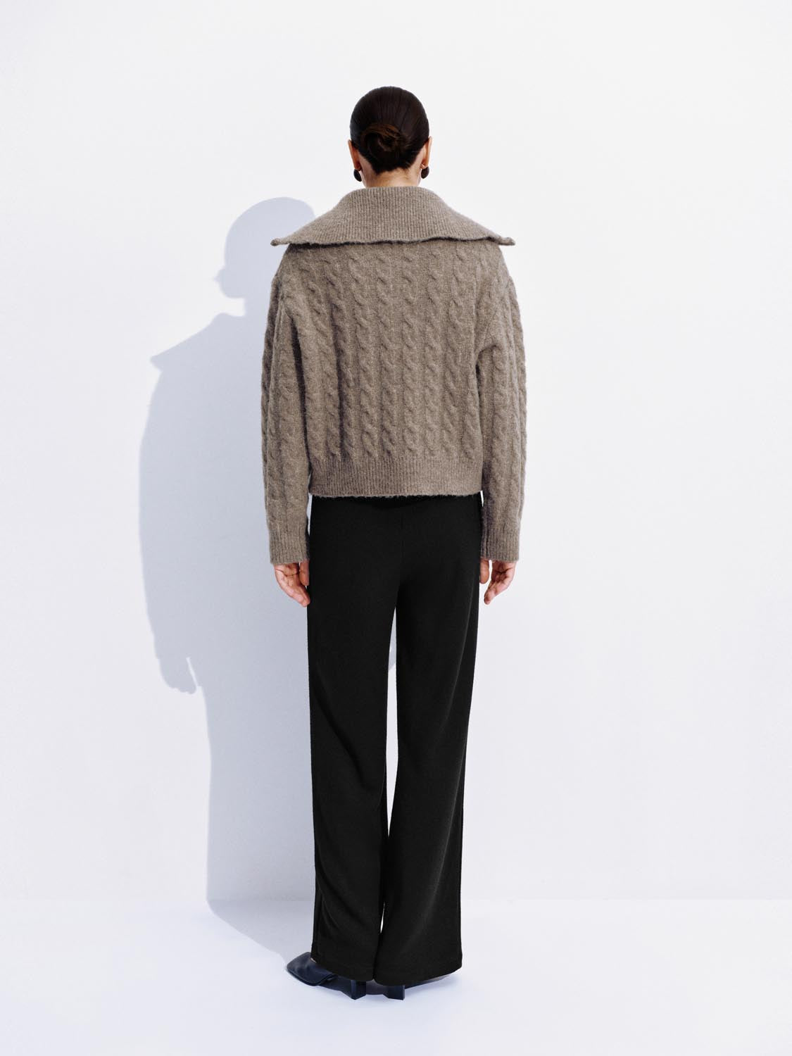 Ferland ™ | Full Zip Braid Knitted Cardigans