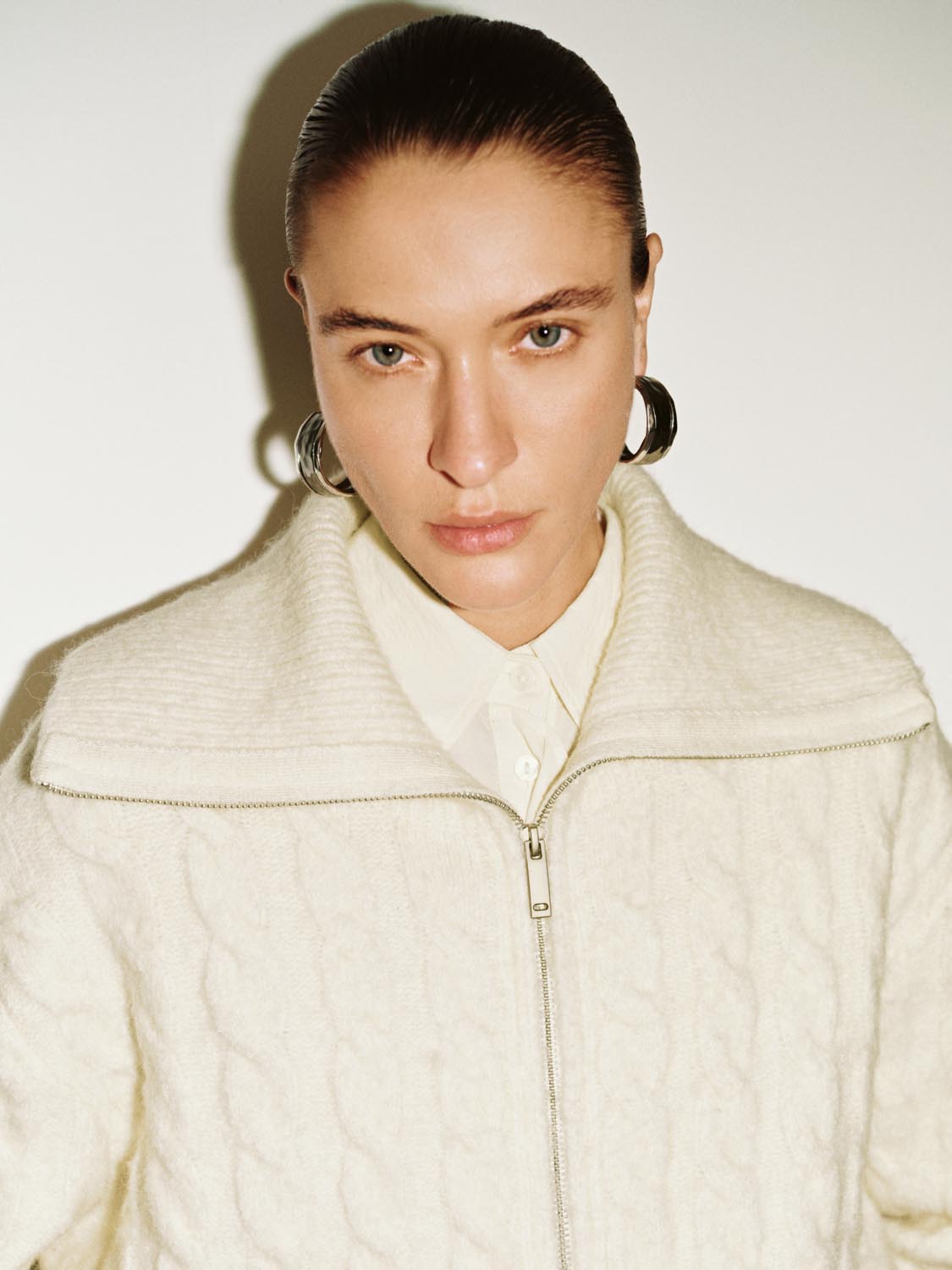 Ferland ™ | Full Zip Braid Knitted Cardigans