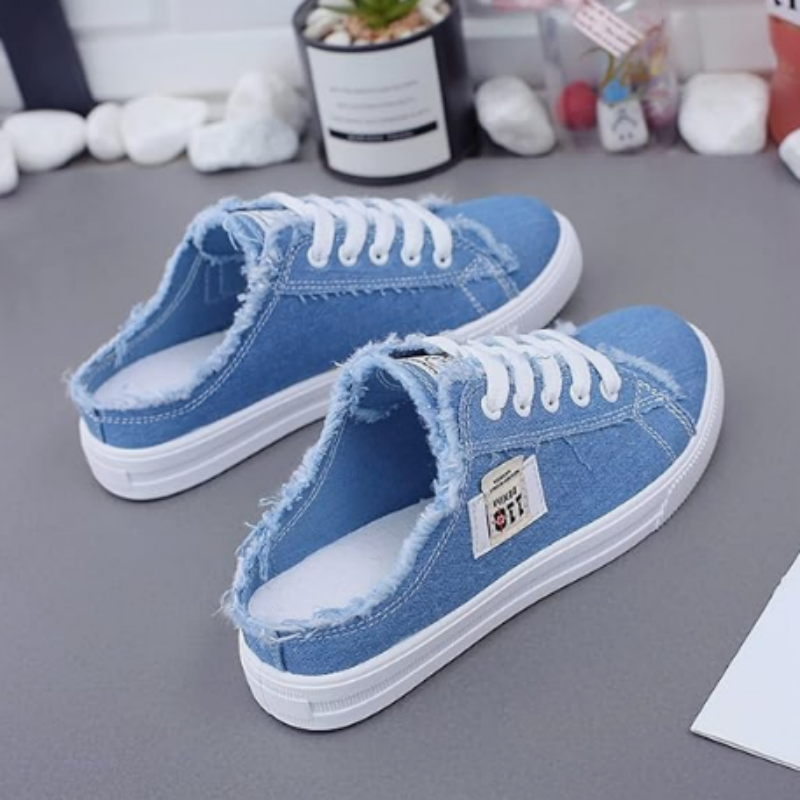 PAVARD ™  LES SNEAKER MULE ORTHOFLEX  EN DENIM