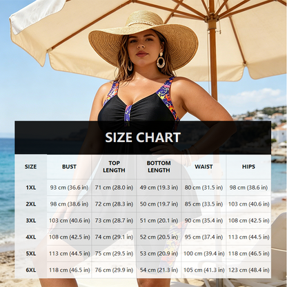 CINDY ™ | Haut de tankini fluide pour femmes et short de bain